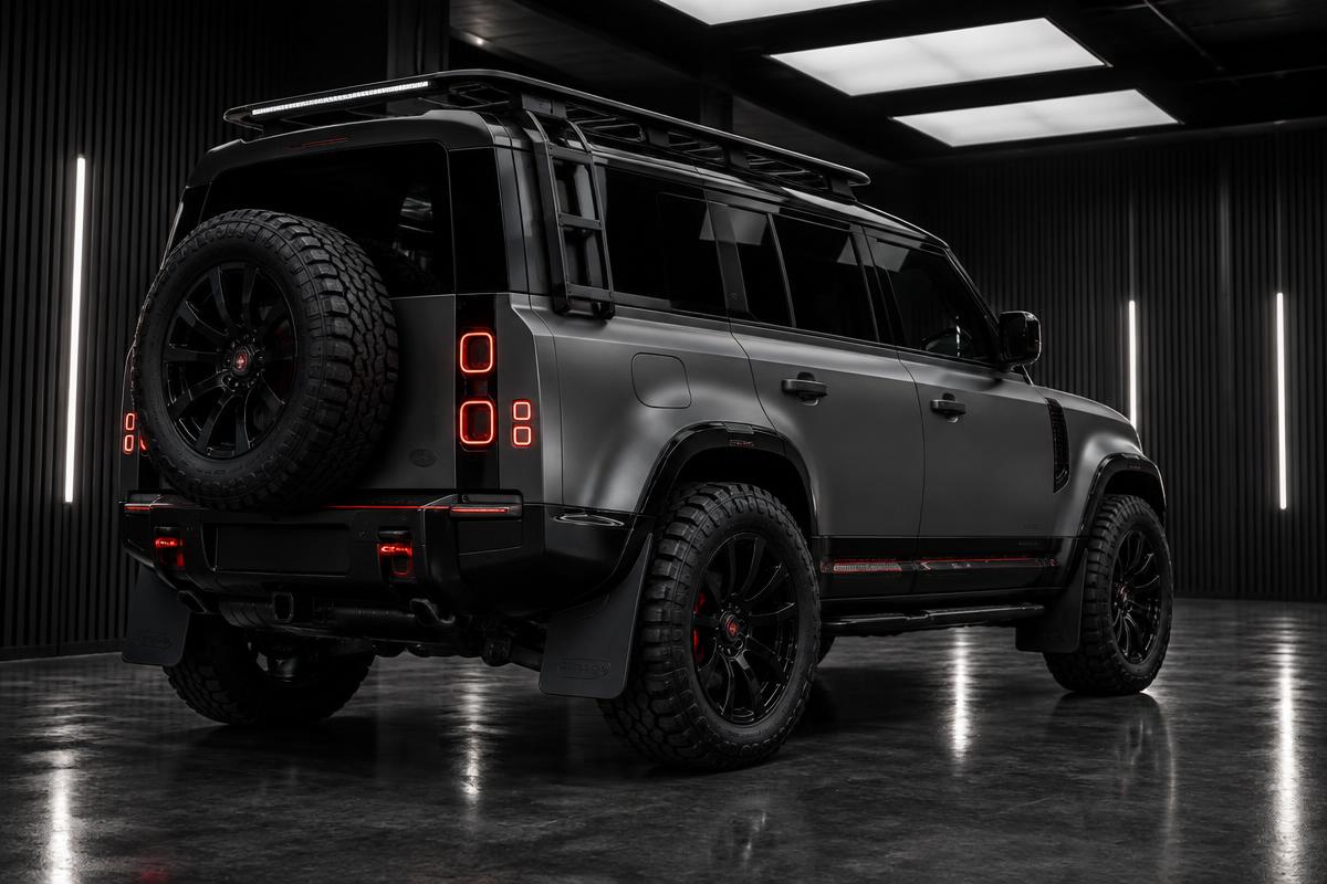 Land Rover Defender after treatment