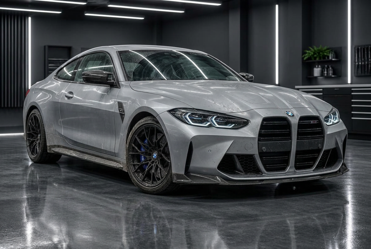 BMW M4 Competition before treatment