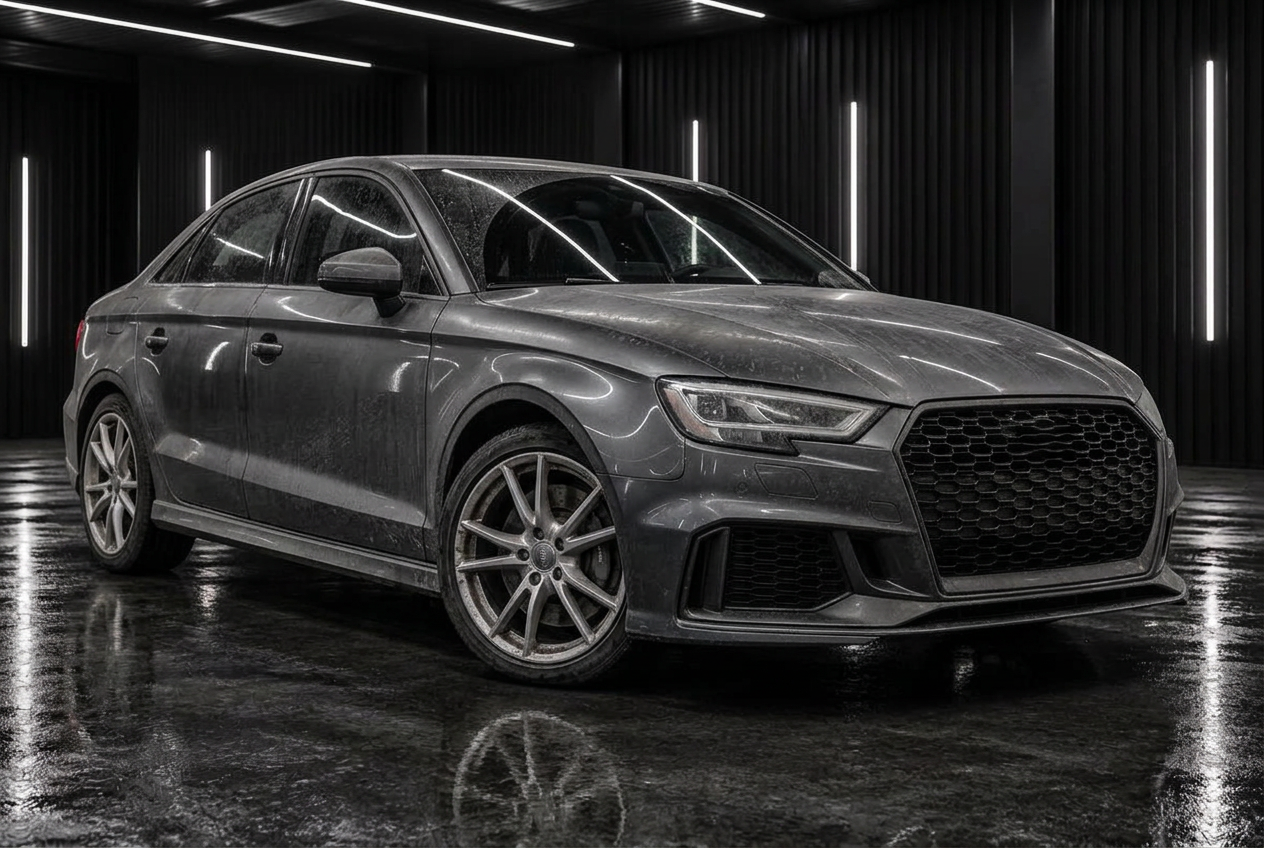 Audi RS3 before treatment